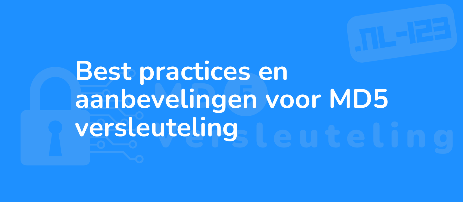 clean and modern image representing md5 encryption with a professional touch showcasing security and reliability