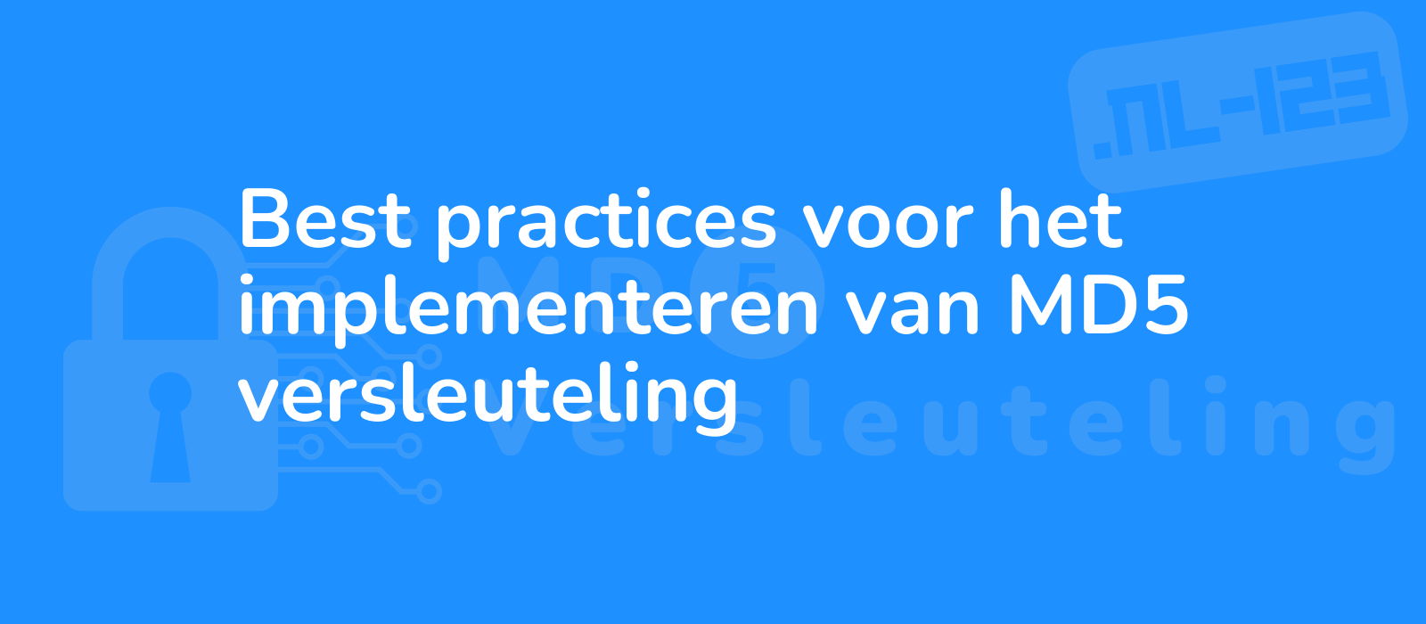striking visual of a secure lock symbolizing md5 encryption implementation with a blend of vibrant colors 8k resolution and intricate details