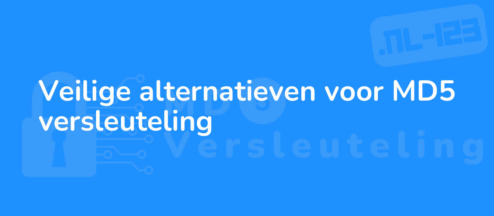 secure alternatives to md5 encryption illustration of a shielded lock protecting digital data against a blue background high resolution